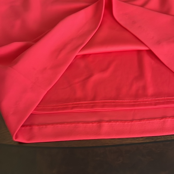 Belle Badgley Mischka Maya One Shoulder Drape Sleeve Dress - Picture 7 of 12